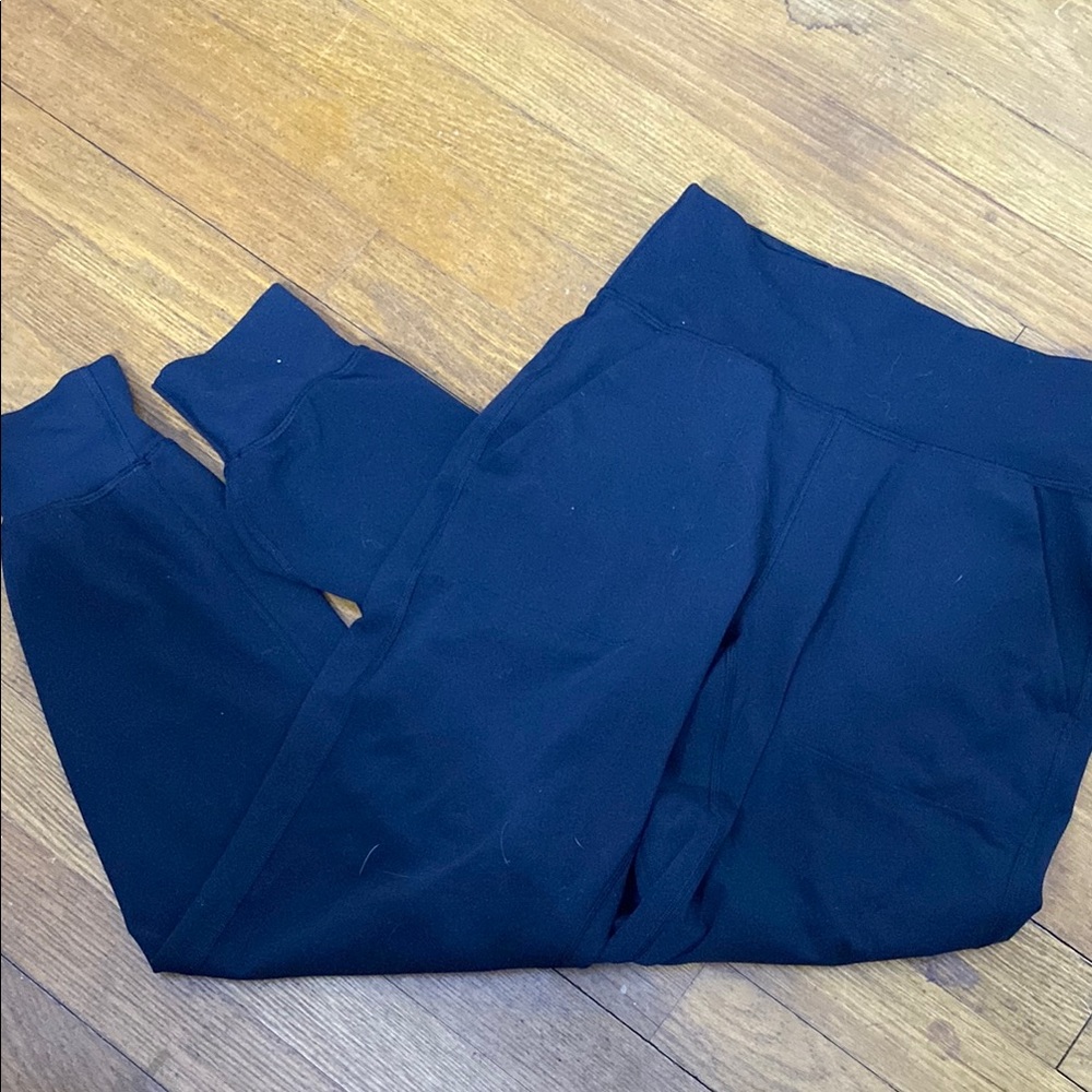 Black lulu studio joggers
